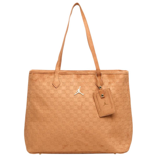 Jordan Τσάντα ώμου Suede Monogram Tote Bag